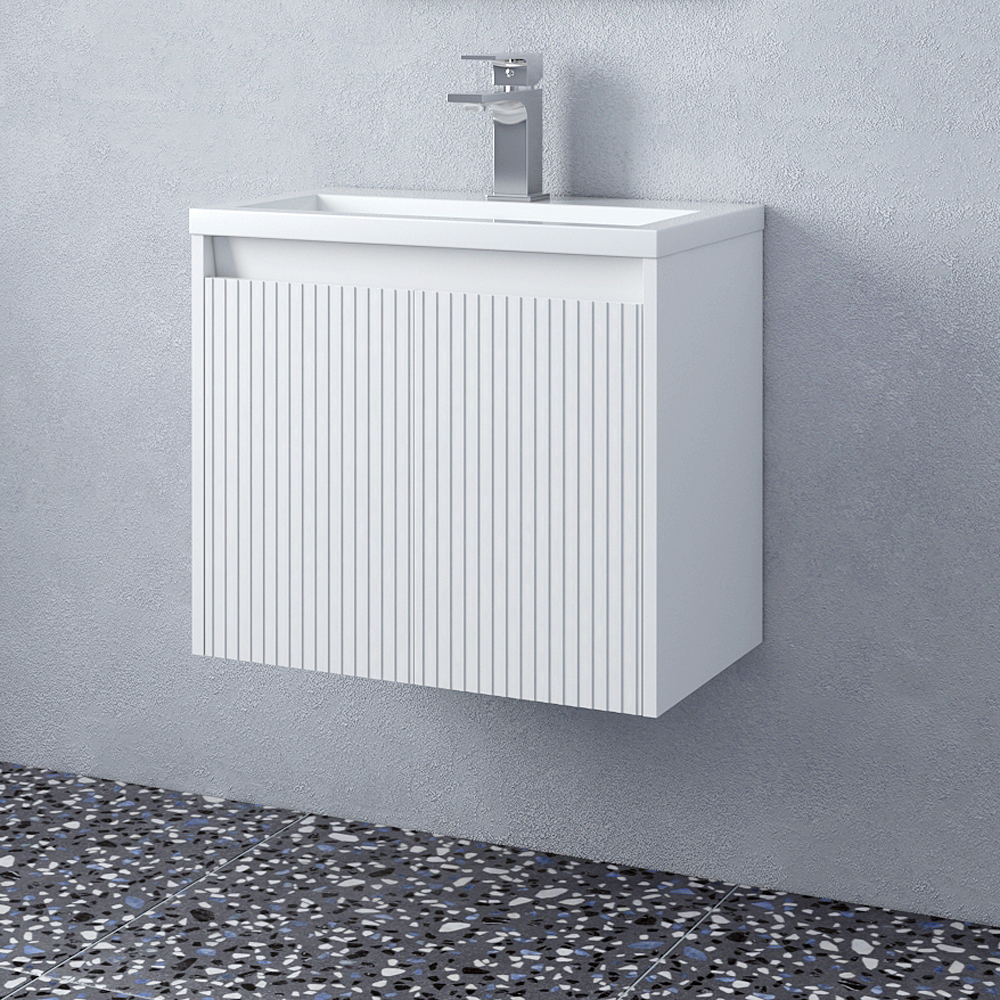 Тумба под раковину Corozo Блисс 60, цвет белый - фото 1