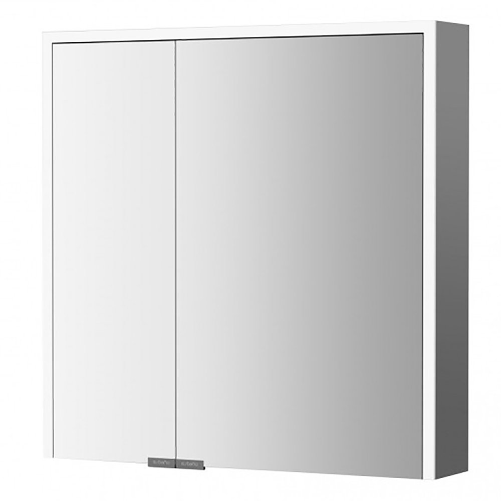 Шкаф-зеркало Esbano ES-5007NS 70, с подсветкой, цвет алюминий
