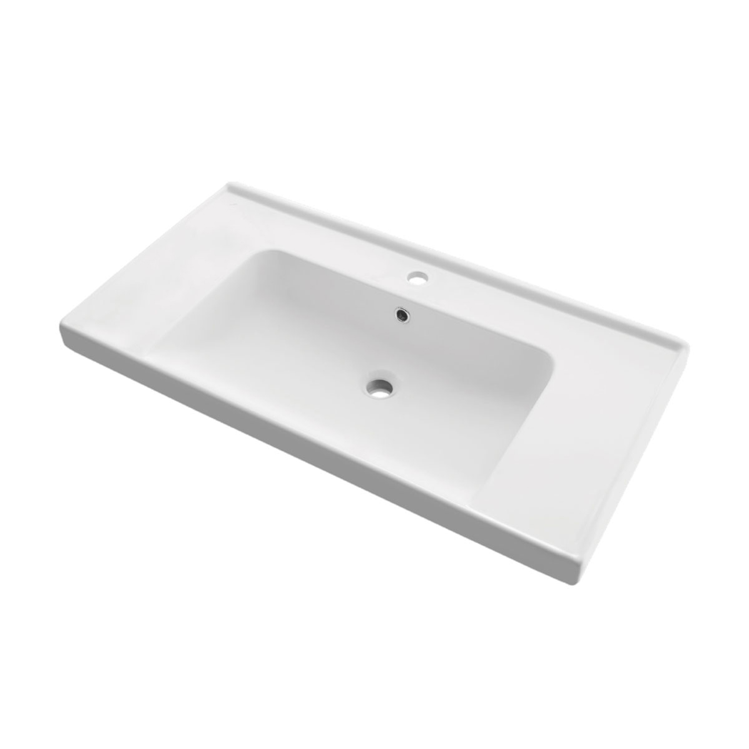 Мебель для ванной Dreja Perfecto 90, цвет дуб / белый лак