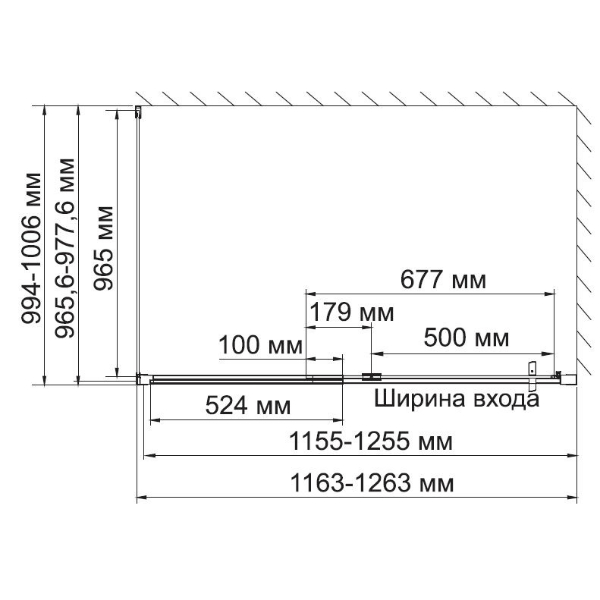 Душевой уголок WasserKRAFT Berkel WasserSchutz 48P10 120x100, стекло прозрачное, профиль серебристый