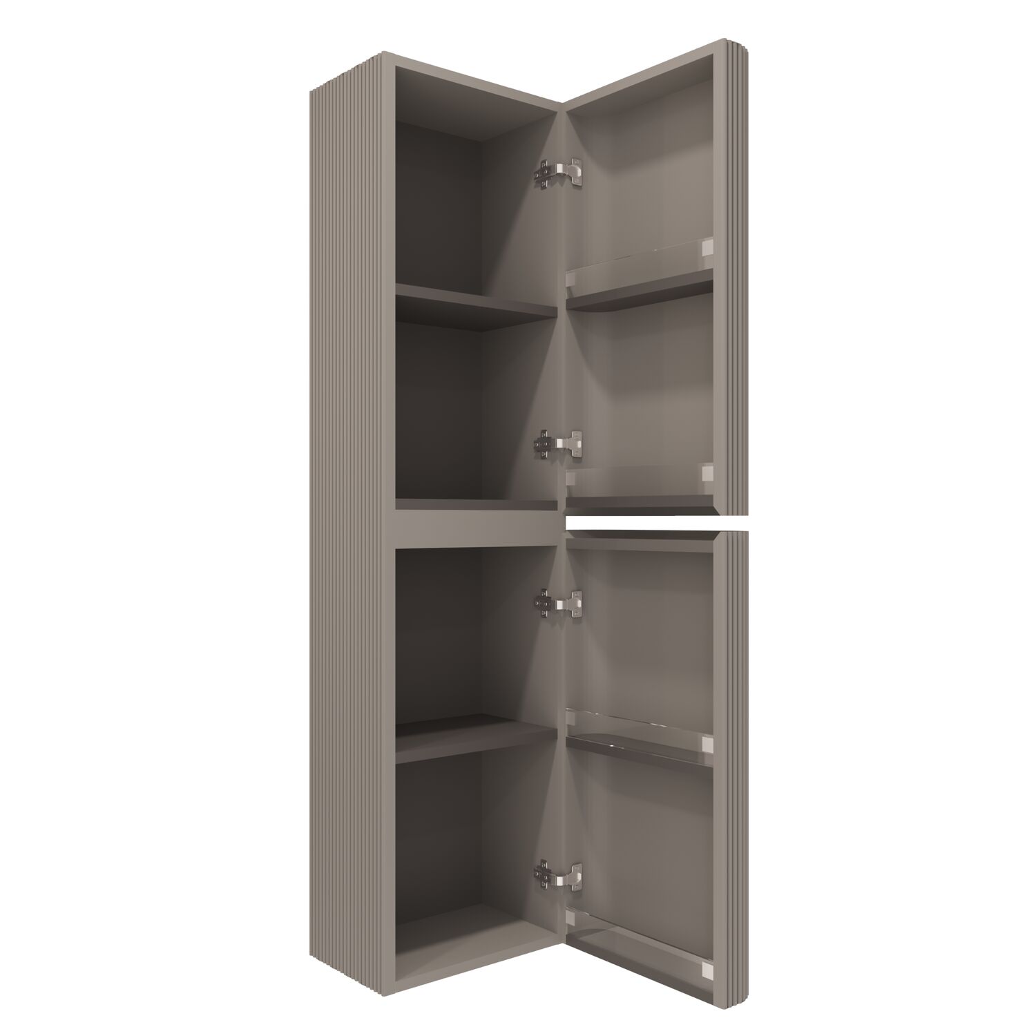 Шкаф-пенал Vincea Alto VSC-4A150MG-R 40, правый, цвет светло-серый матовый - фото 1