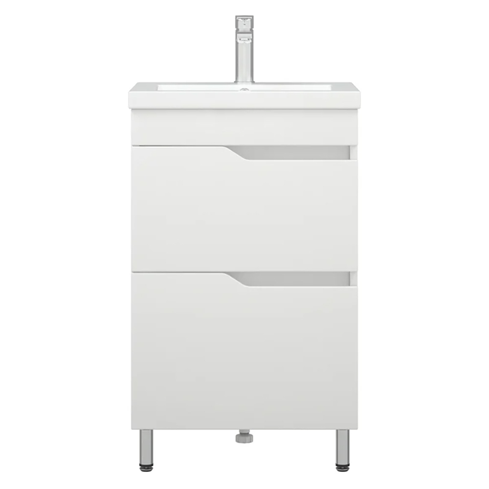 Тумба под раковину Corozo Теона Z2 50, цвет белый - фото 1