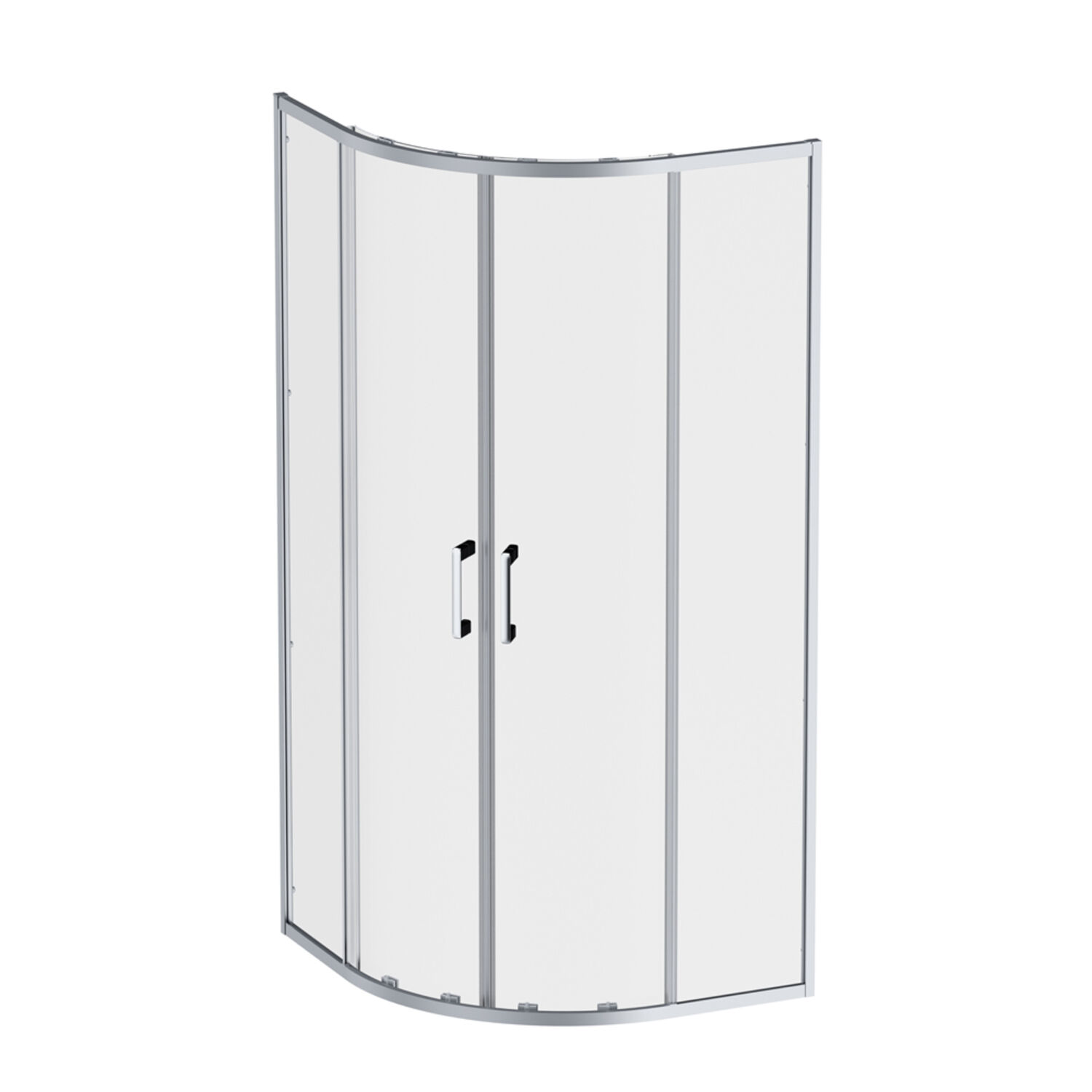 Душевой уголок AM.PM Above W9XG-401-9090-MT 90x90, стекло прозрачное, профиль хром матовый - фото 1