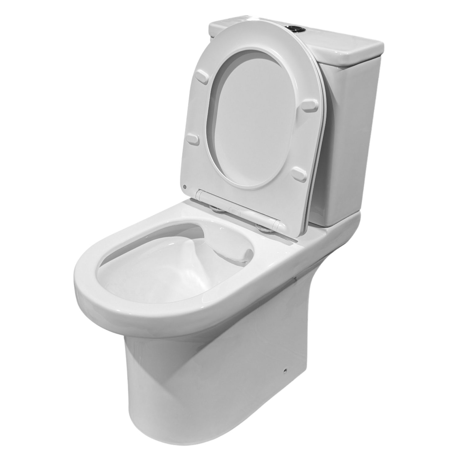 Унитаз Joki Solo JK01012035 напольный, безободковый, с сиденьем микролифт, цвет белый