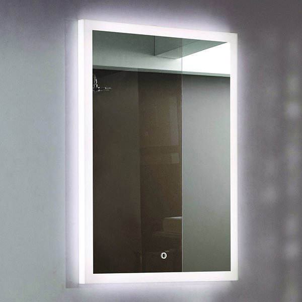 Зеркало Esbano ES-2542HD 60x80, LED подсветка, функция антизапотевания, сенсорный выключатель