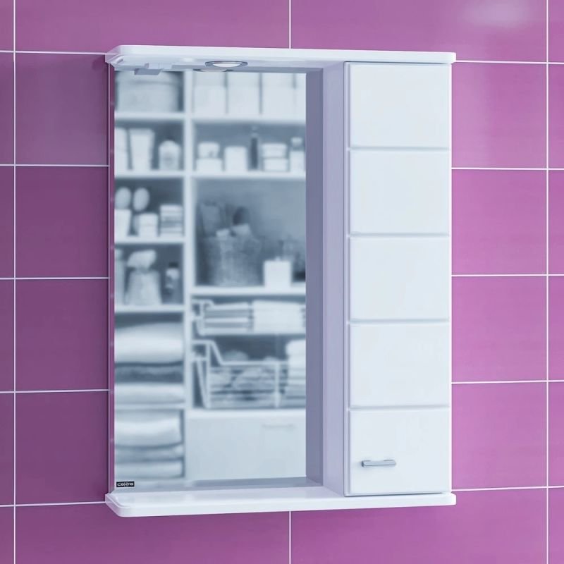 Мебель для ванной Санта Омега 60 подвесная, с ящиками, цвет белый