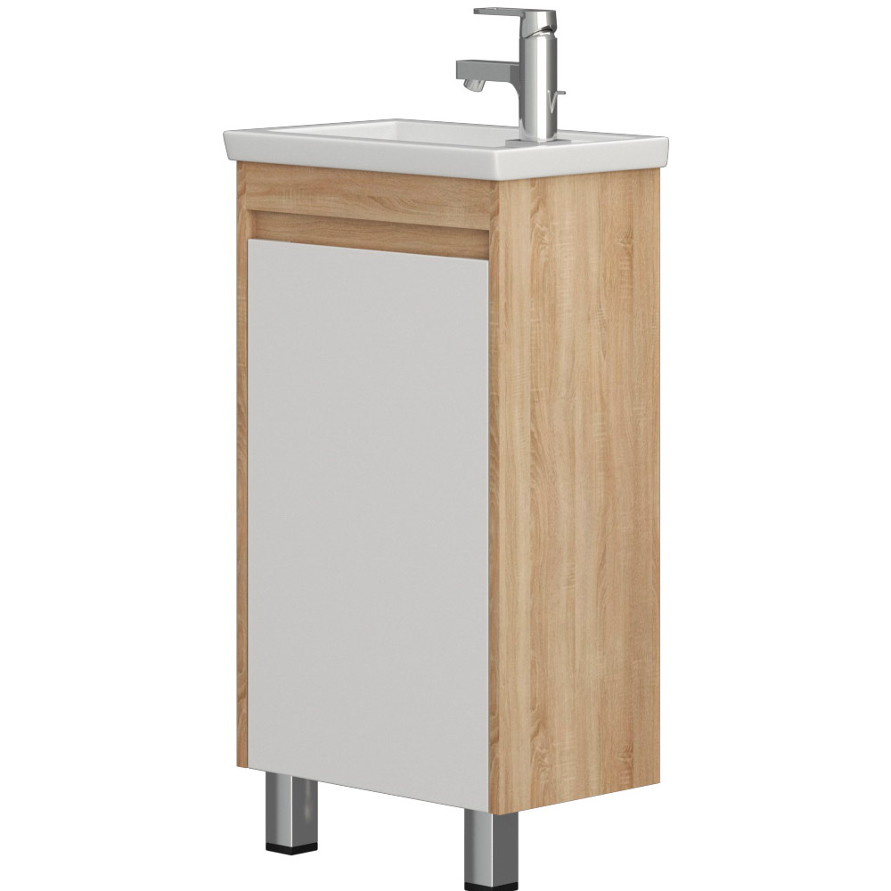 Тумба под раковину Corozo Остин 45, цвет дуб сонома - фото 1