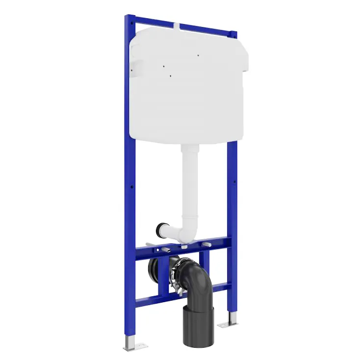 Комплект: Инсталляция JK03553+Кнопка JK021531WM белая+Stella XL T JK0011011 белый унитаз, смыв торнадо