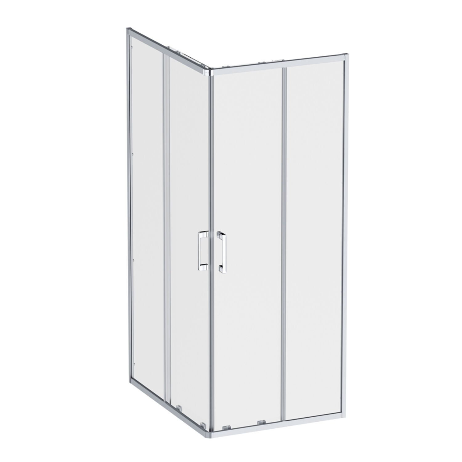 Душевой уголок AM.PM Above W9XG-403-12080-MT 120x80, стекло прозрачное, профиль хром матовый - фото 1