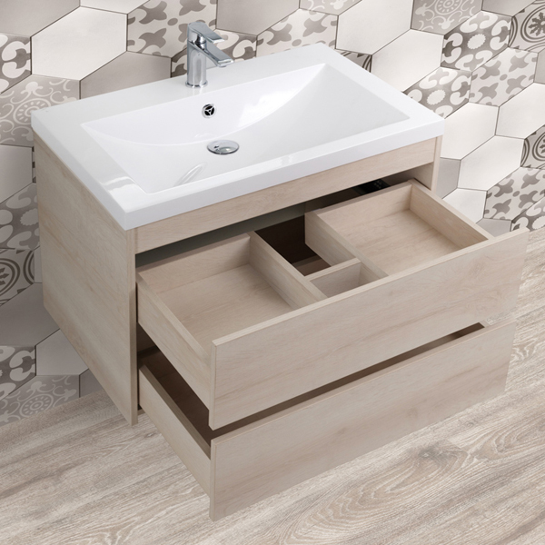 Мебель для ванной Art & Max Family 40 подвесная, цвет сканди  - фото 1