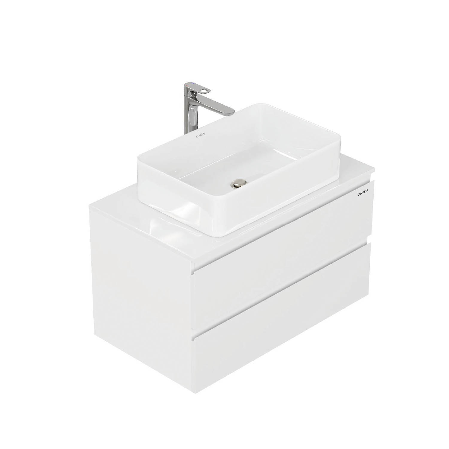 Мебель для ванной Оника Алеста 80, цвет белый