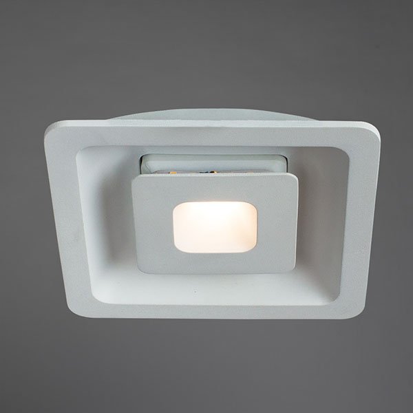 Точечный светильник Arte Lamp Canopo A7243PL-2WH, арматура белая, 12х12 см