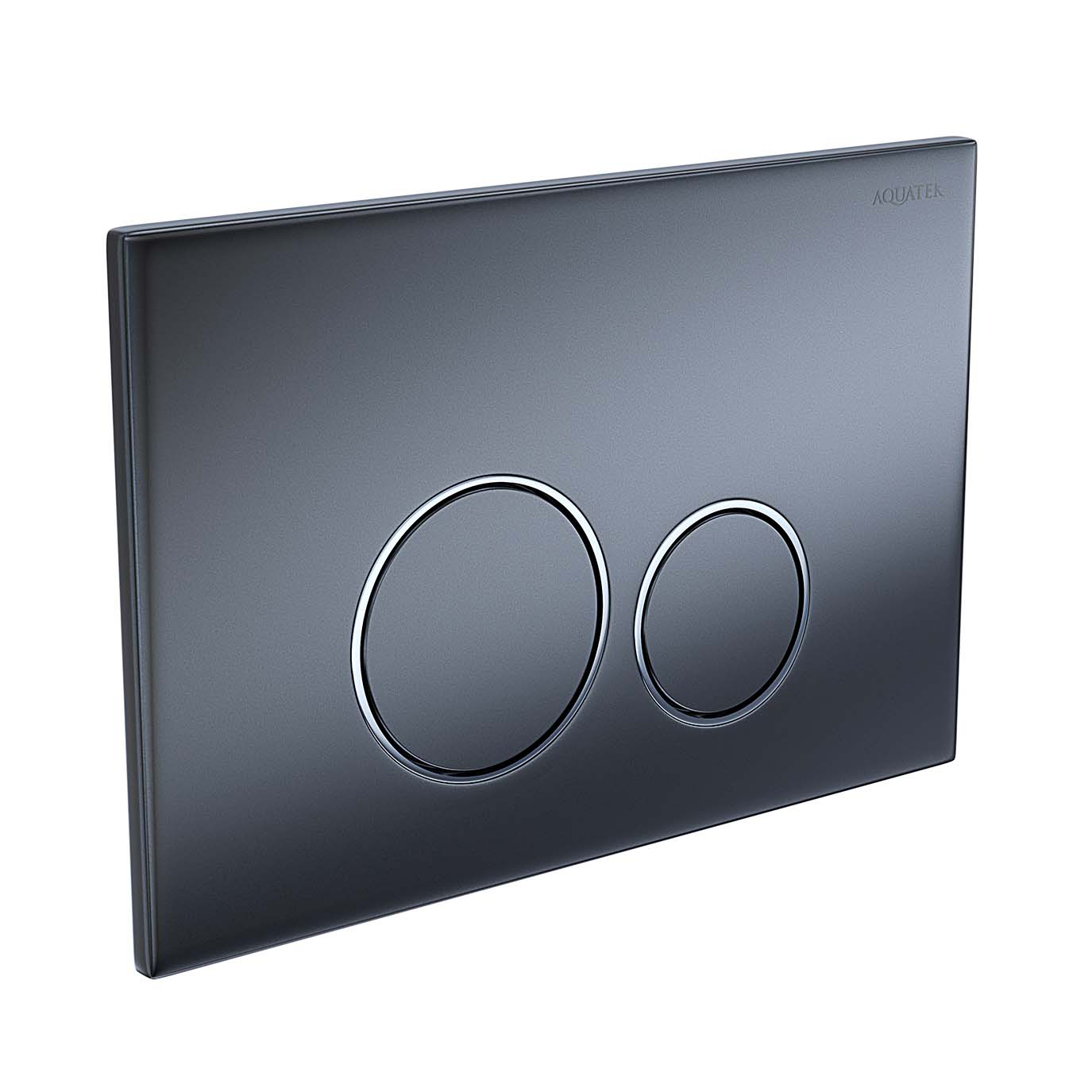 Комплект: Инсталляция Aquatek Standart 50+Кнопка 005C-1 оруж.сталь/хром+JOKI Stella XL T JK5751037 белый унитаз, смыв торнадо