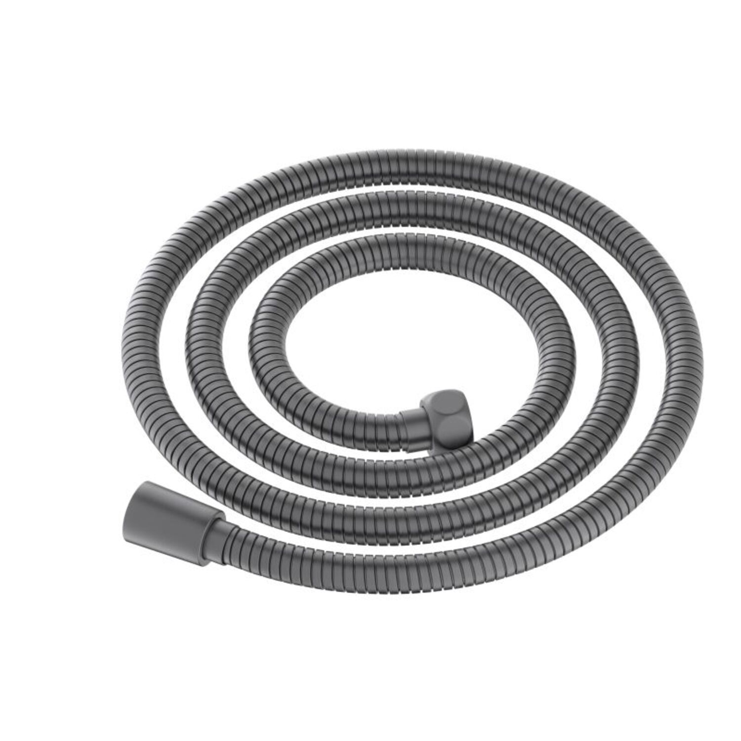 Душевой шланг Акватек AQ2105BGM, нержавеющая сталь, 150 см, цвет оружейная сталь - фото 1