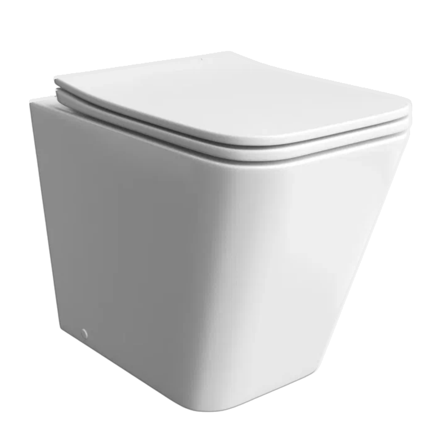 Унитаз JOKI Verna JK1083012 приставной, безободковый, с сиденьем микролифт, цвет белый