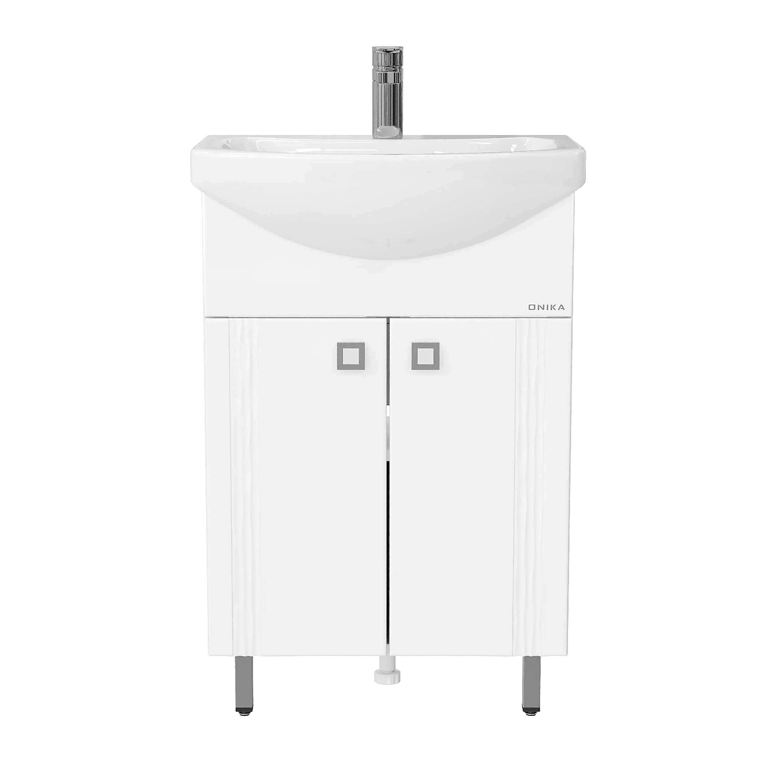 Мебель для ванной Оника Лига 60, цвет белый