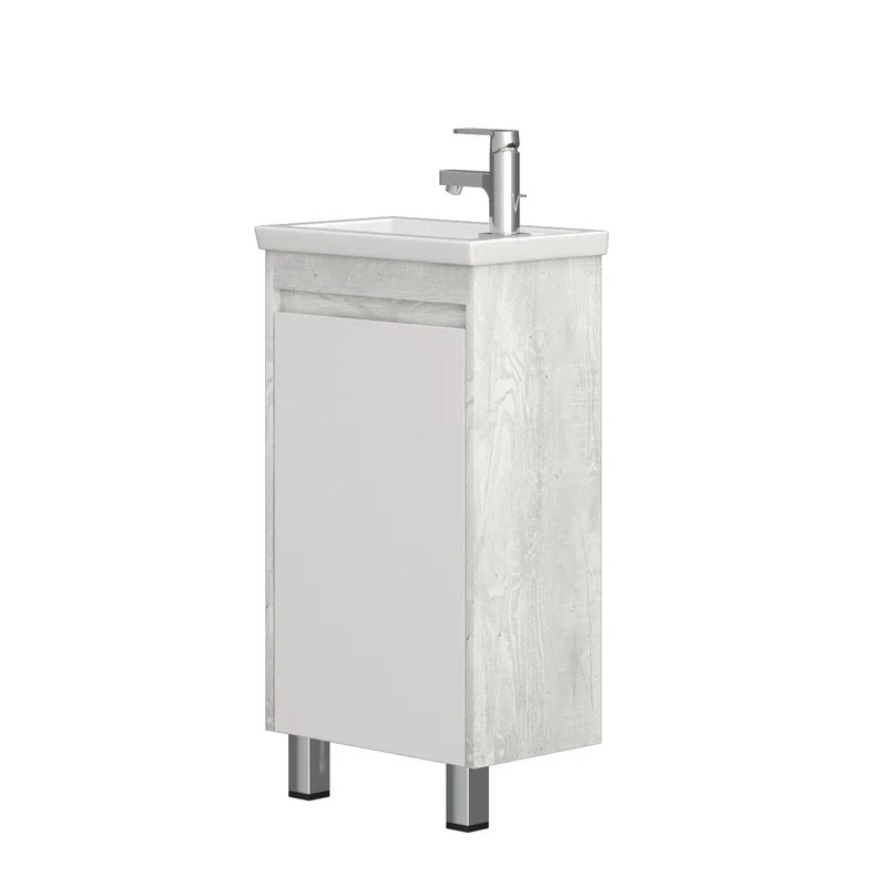 Тумба под раковину Corozo Остин 45, цвет пайн белый - фото 1