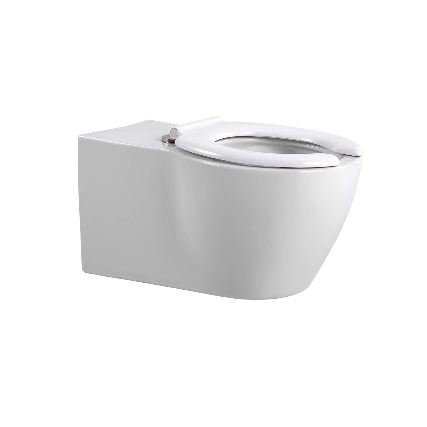 Унитаз Акватек AQ2212-00 подвесной, для людей с ограниченными возможностями, с сиденьем микролифт, цвет белый