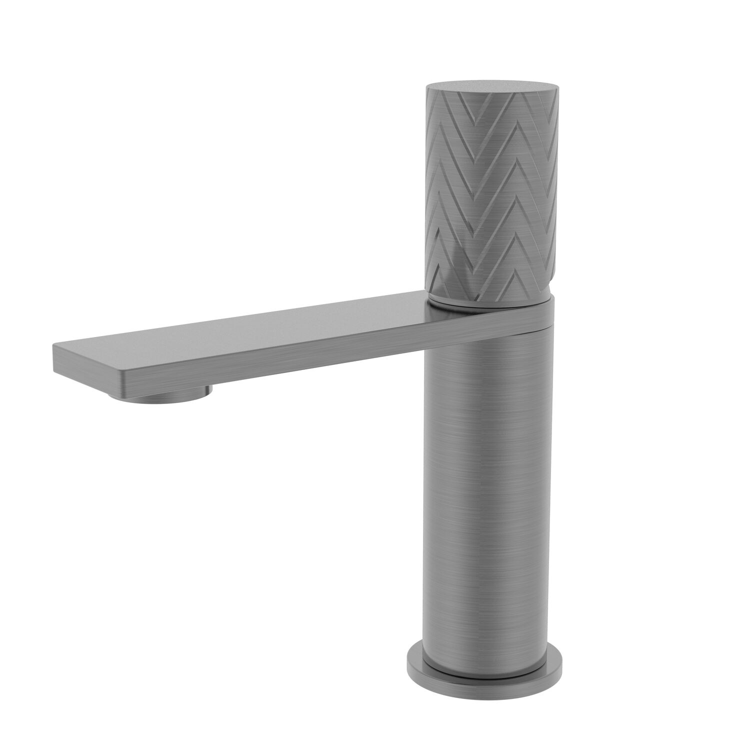 Смеситель Vincea Alto VBF-6AL1GM для раковины, цвет вороненая сталь