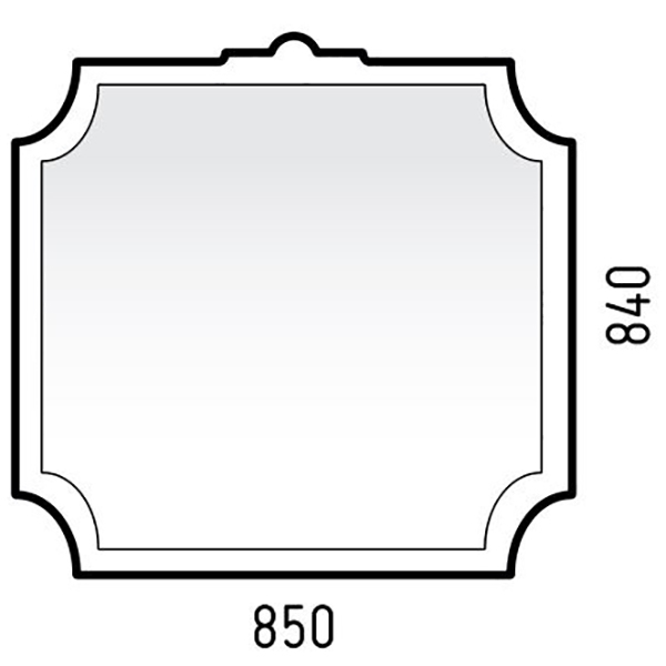 Мебель для ванной Corozo Манойр 105, цвет белый