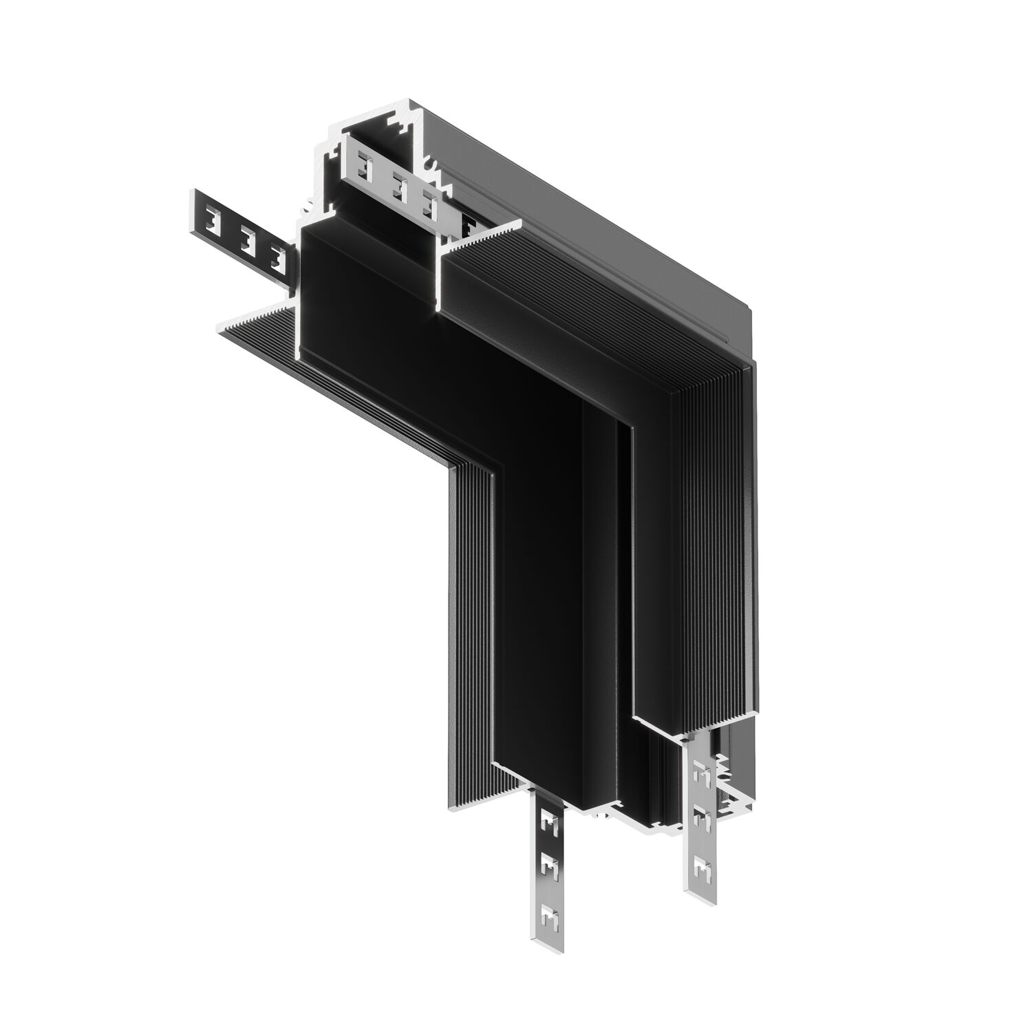 Угловой коннектор внутренний Maytoni S35 TRA004ICL-22B, арматура черная   