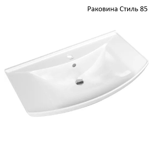 Мебель для ванной Aqwella Корсика 85, цвет белый