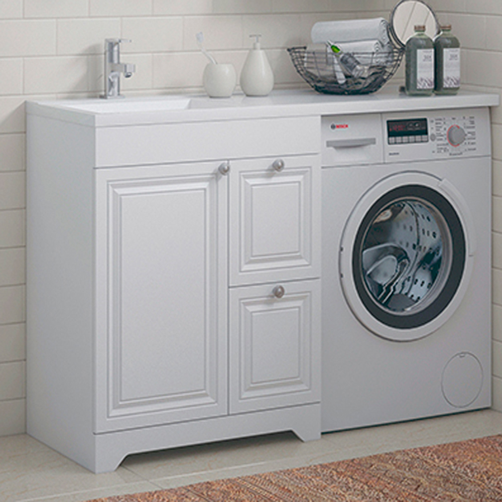 Тумба под раковину Corozo Леон Z2 70, напольная, цвет белый