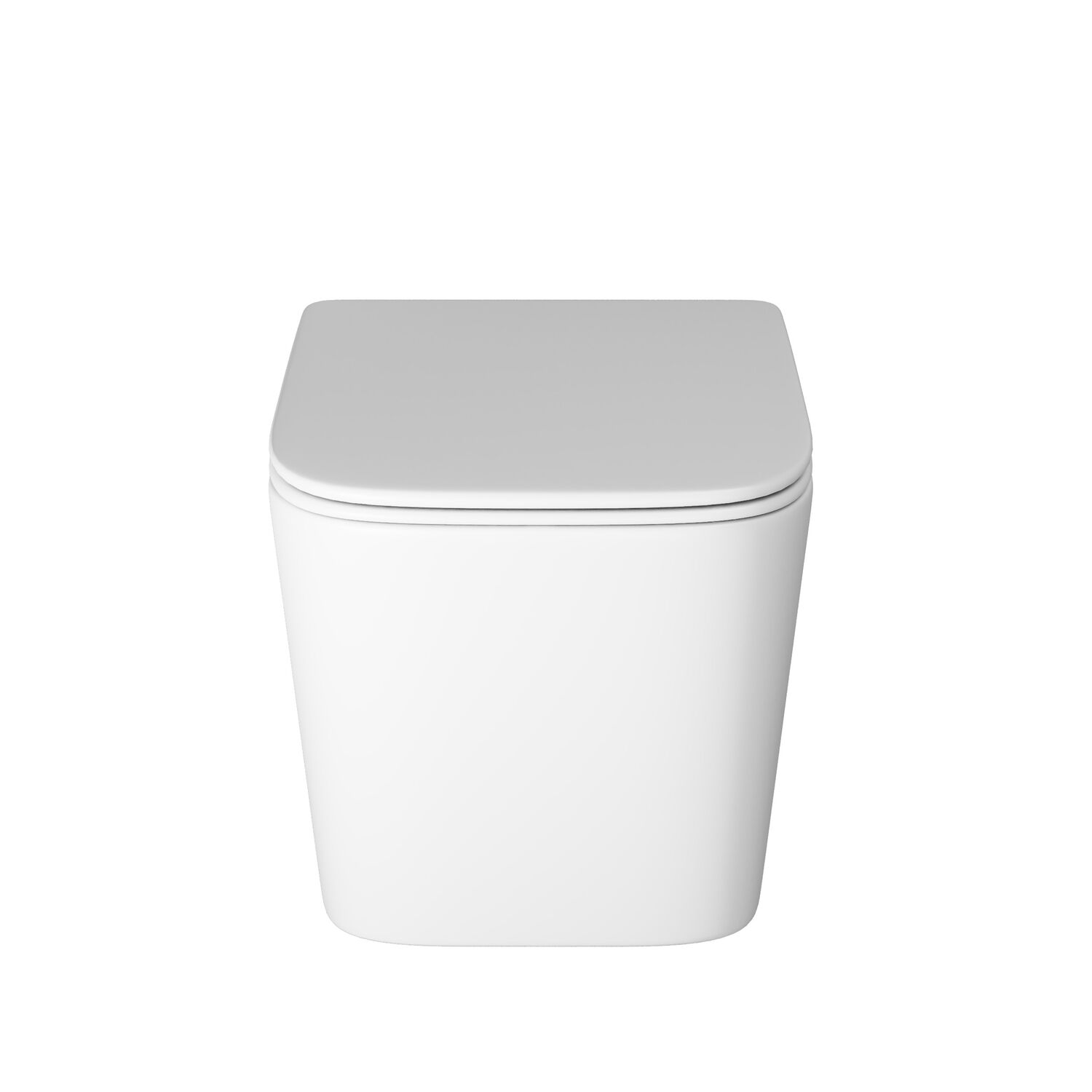 Унитаз Grossman Tornado GR-4404 MSQ подвесной, безободковый, с сиденьем микролифт, цвет белый матовый - фото 1