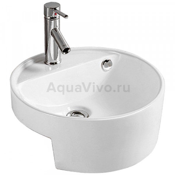 Раковина Weltwasser SK Deilbach 4003 встраиваемая, 44x44 см, цвет белый глянец