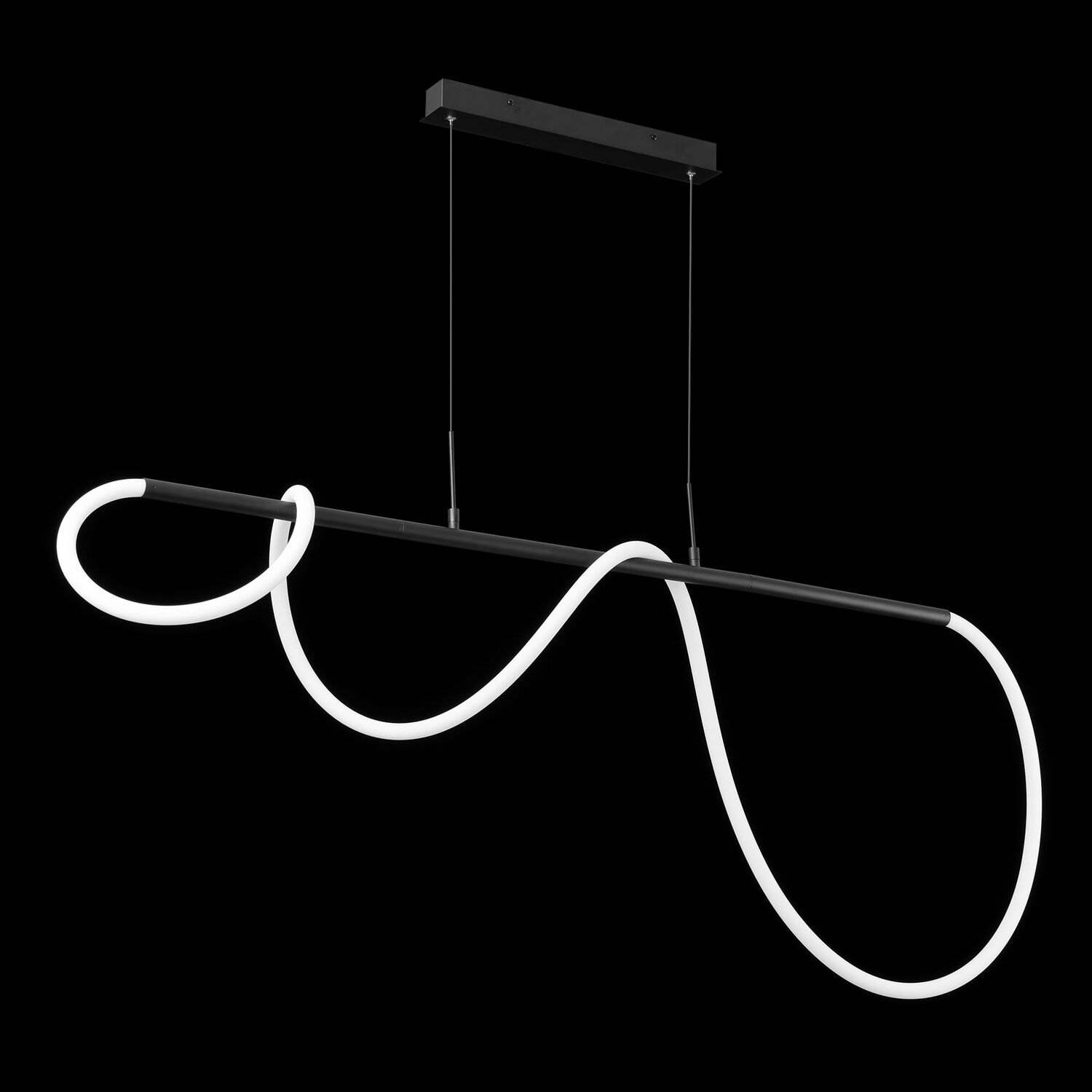 Подвесной светильник Citilux Python CL220121, арматура черная - фото 1