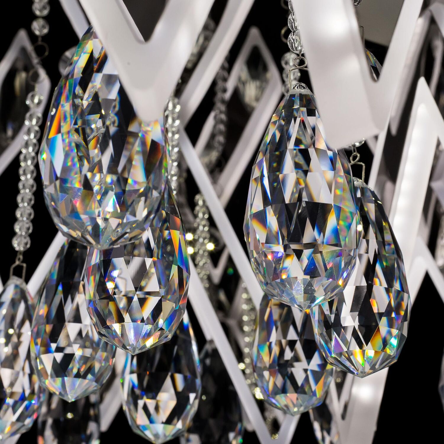 Потолочная люстра Citilux Maximus EL335C174.1, арматура хром, плафоны хрусталь прозрачный - фото 1