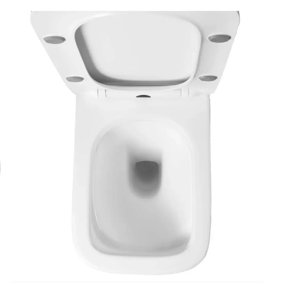 Унитаз CeruttiSPA Maiella CT10314 напольный, безободковый, с сиденьем микролифт, цвет белый - фото 1