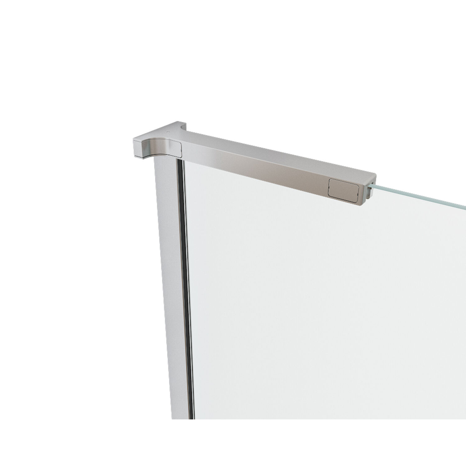 Душевая перегородка Vincea Walk-In VSW-7HA 70x200, стекло прозрачное, профиль черный - фото 1