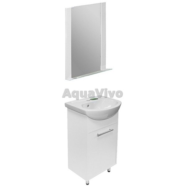 Мебель для ванной Mixline Алан 47, цвет белый