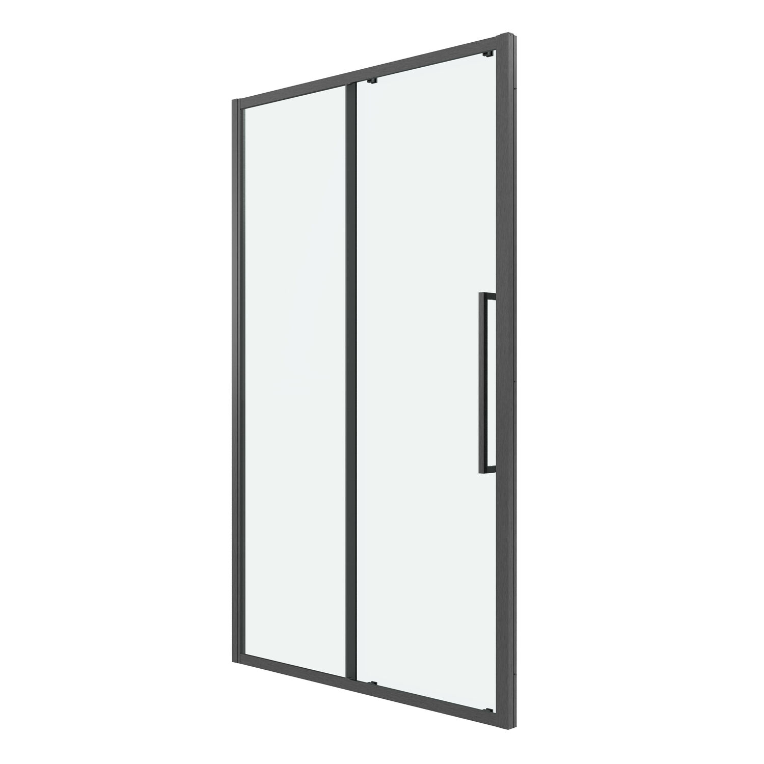 Душевая дверь Grossman Cosmo 100.K33.02.130.42.00 130х195, стекло прозрачное, профиль графит сатин