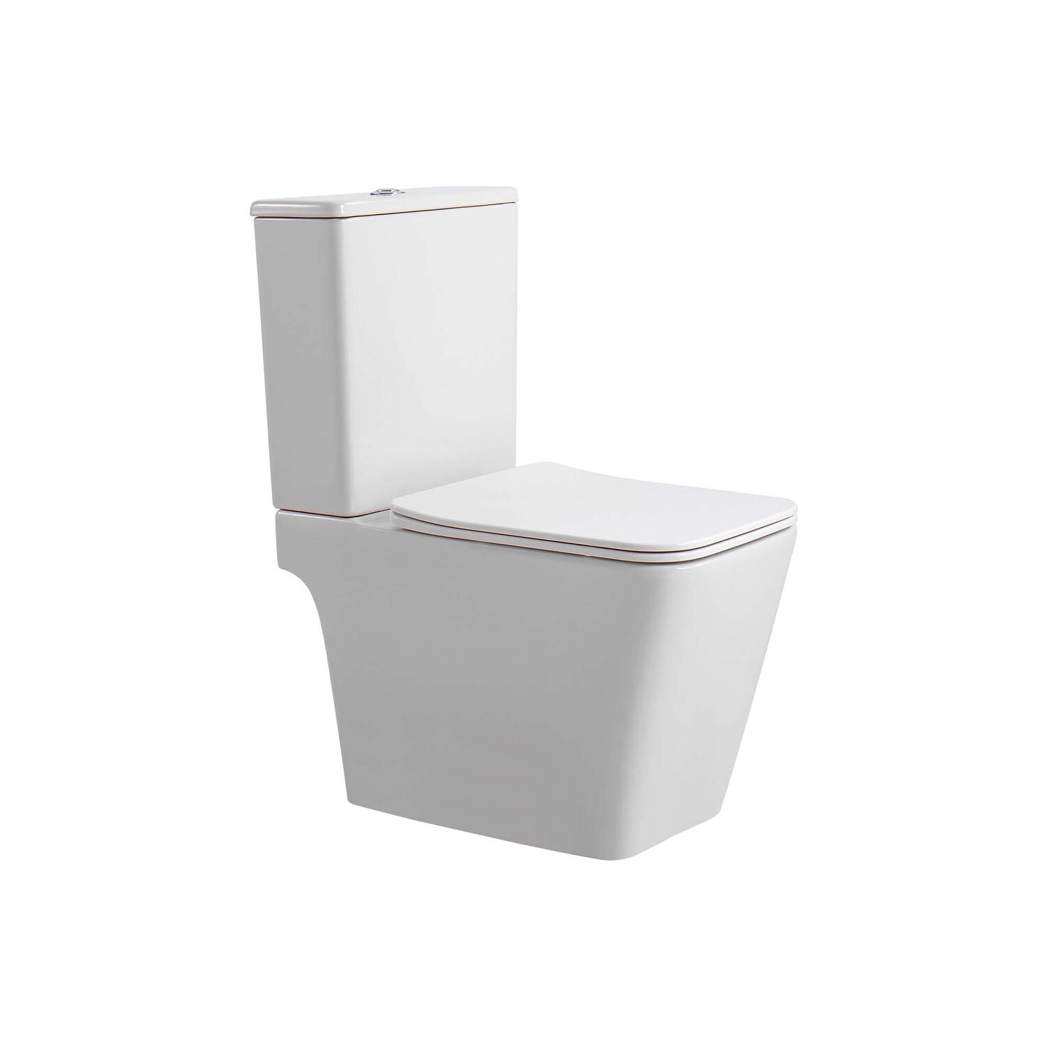 Унитаз-компакт Акватек Либра AQ1263NT-00 напольный, безободковый, смыв Торнадо, с сиденьем микролифт, цвет белый