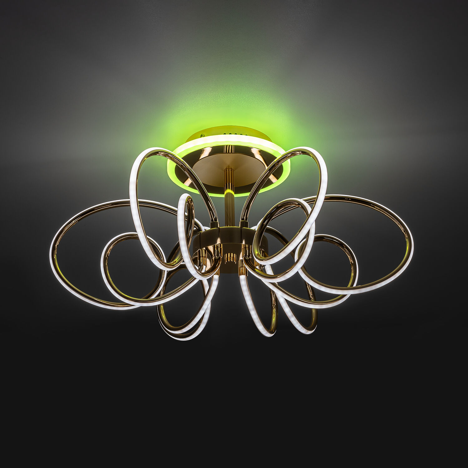 Потолочная люстра Citilux Salma Smart CL224A162, арматура золото - фото 1