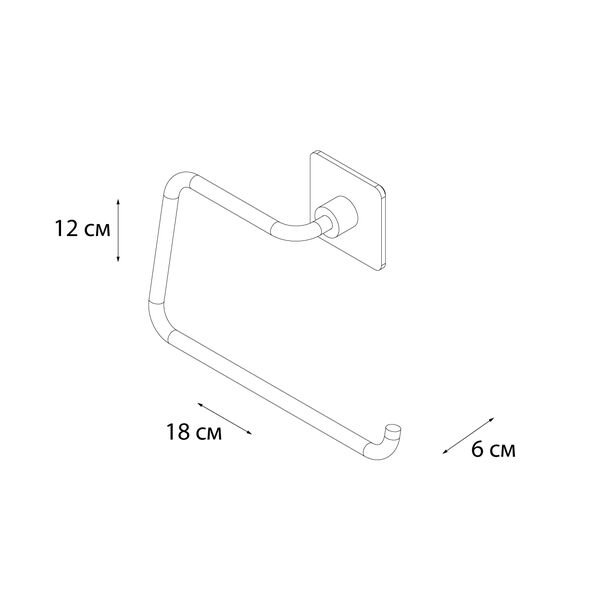 Fixsen Square FX-93111 Полукольцо для полотенец