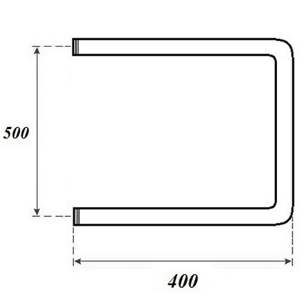 Полотенцесушитель Point 50x40 водяной, цвет хром - фото 1