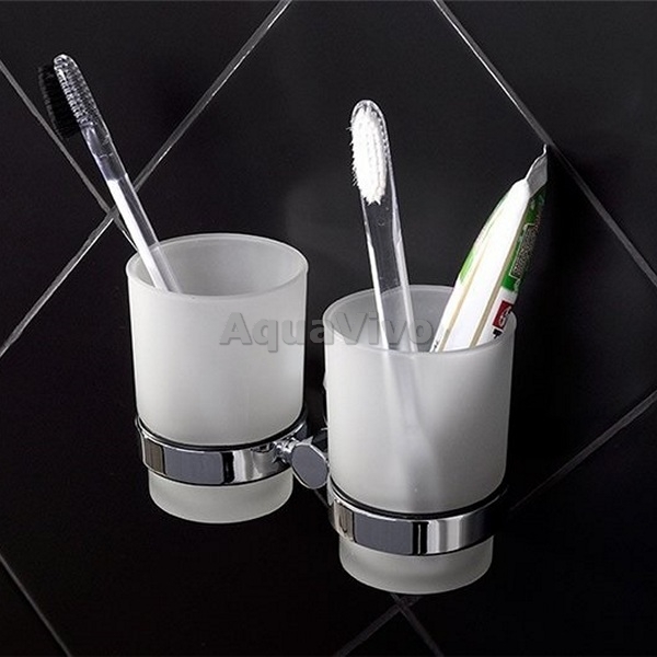 Fixsen Europa FX-21807 Двойной стакан с держателем - фото 1