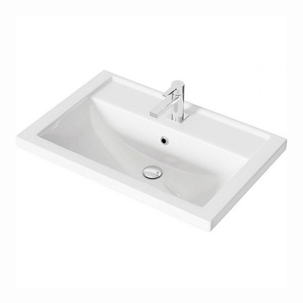 Мебель для ванной Санта Омега 70 напольная, с ящиками, цвет белый