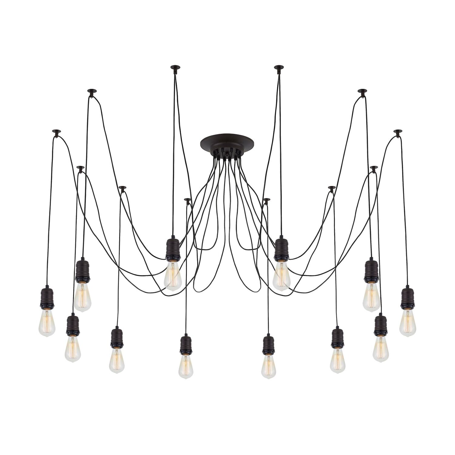 Потолочная люстра Citilux Эдисон CL451122, арматура венге - фото 1