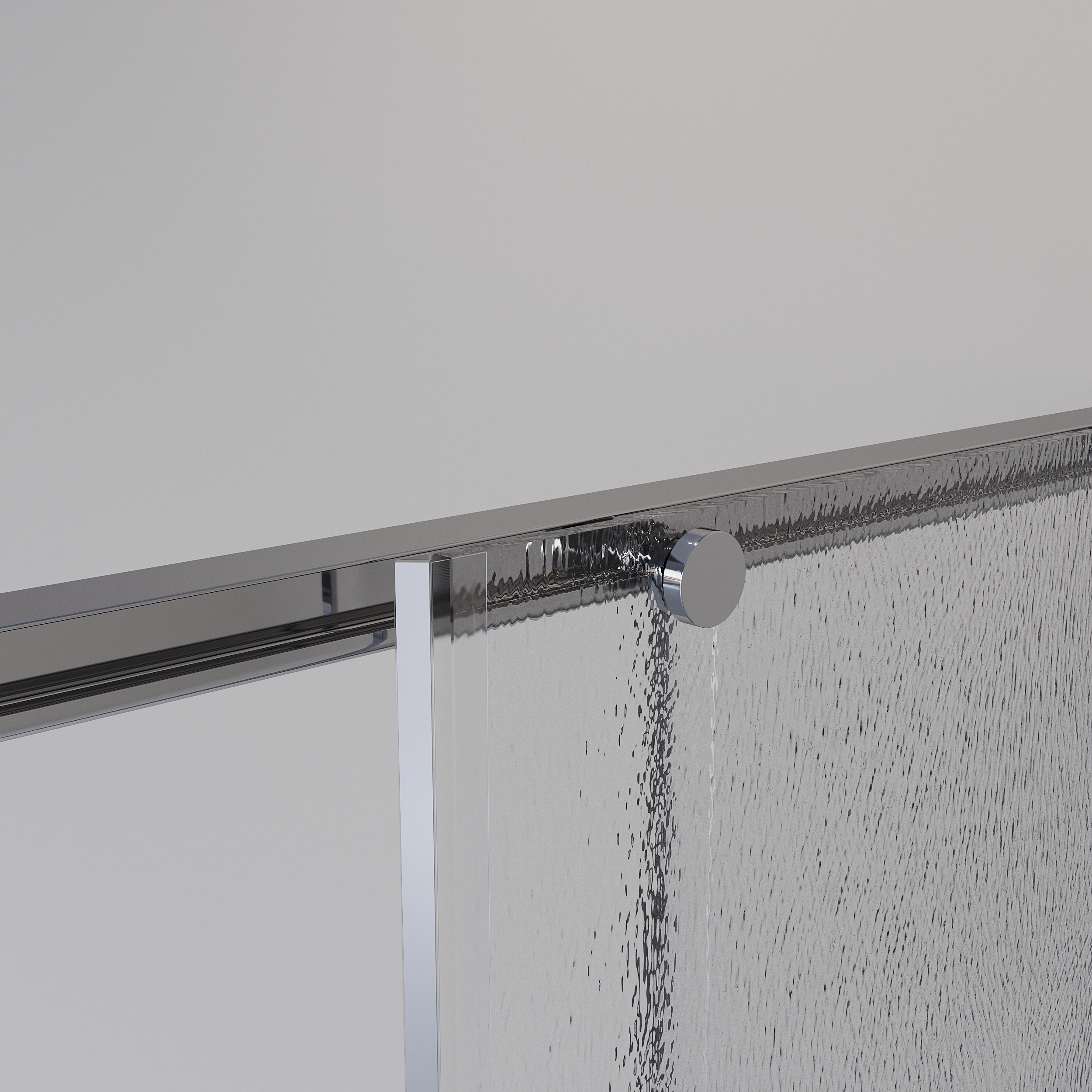 Душевой уголок Niagara Nova NG-3622-34 80x80, стекло шиншилла, профиль хром
