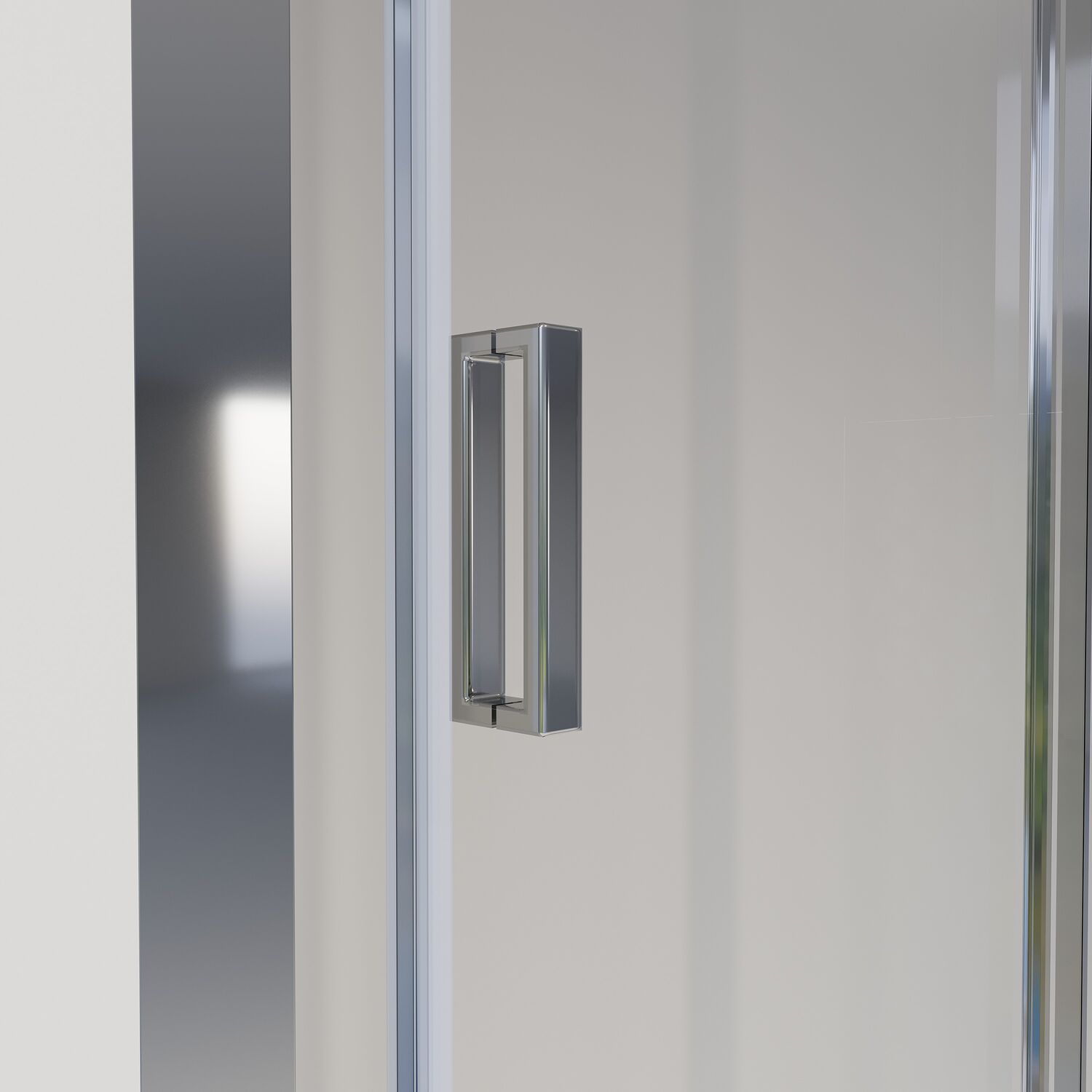 Душевой уголок Niagara Nova NG-82-9AB-A80B 90х80, стекло прозрачное, профиль черный матовый - фото 1