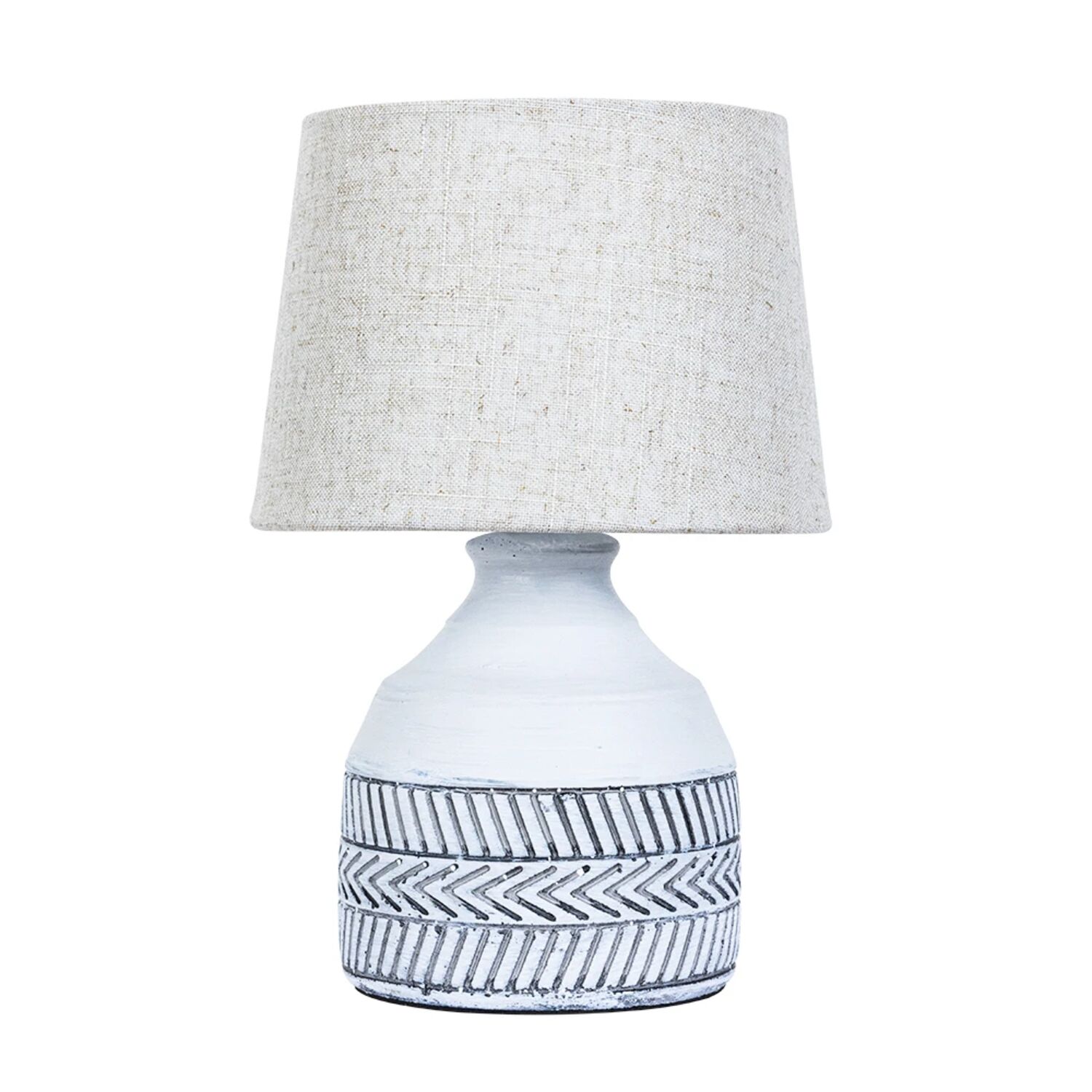 Декоративная настольная лампа Arte Lamp Tiaki A4636LT-1GY, арматура серая, плафон ткань серая