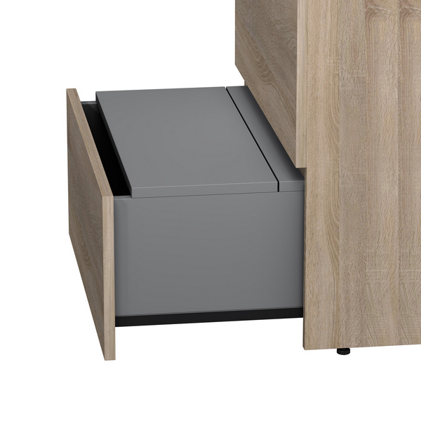 Тумба под раковину AM.PM Gem S 60 напольная, цвет светлый дуб - фото 1