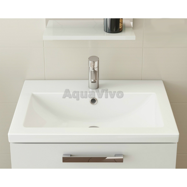 Мебель для ванной Cersanit Melar 80 с раковиной Como, цвет белый - фото 1