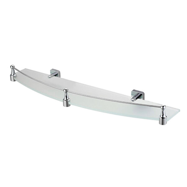 Полка WasserKRAFT Dill K-3944, с бортиком, цвет хром