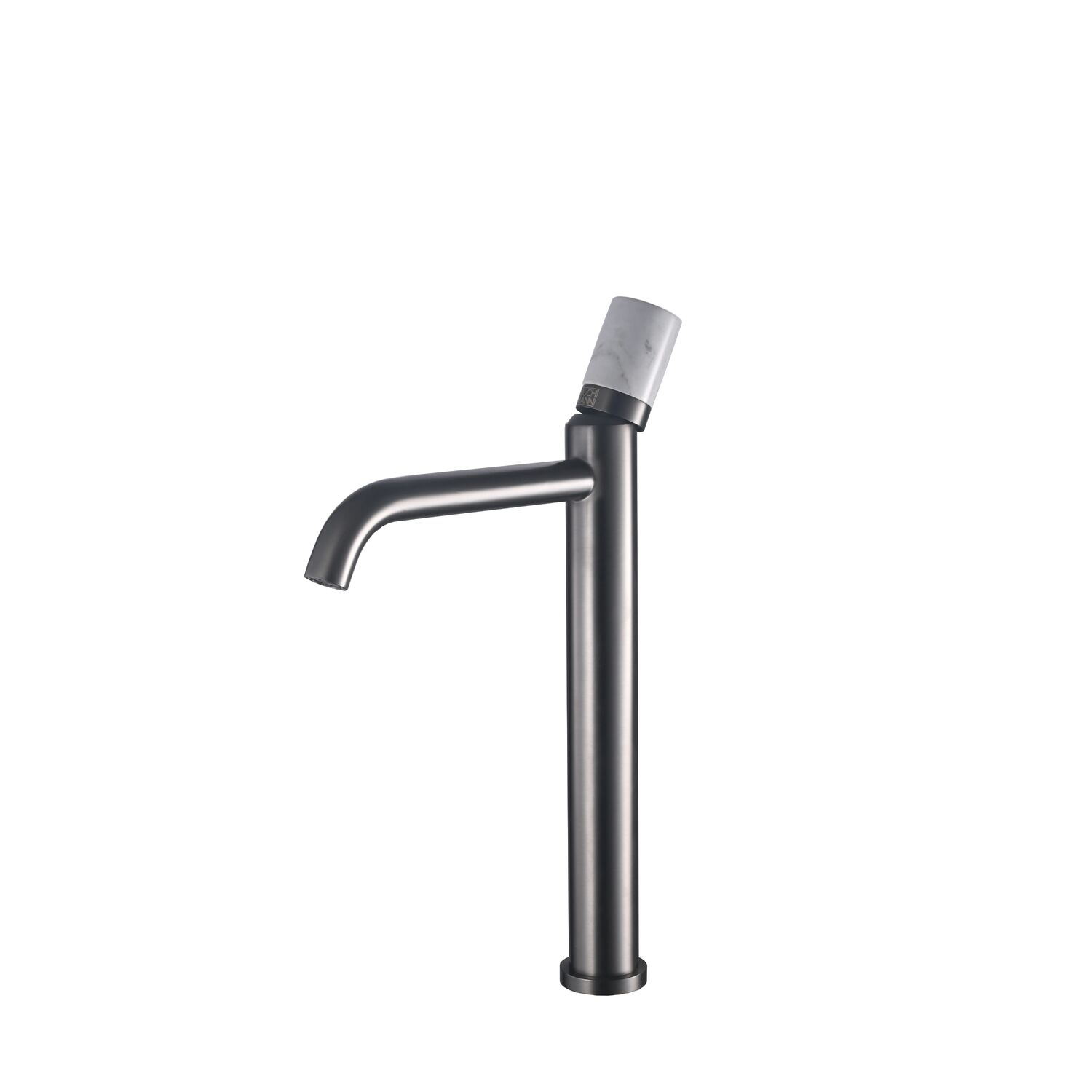 Смеситель Boch Mann Stella Stone GM XL BM9972 для раковины, цвет серый / натуральный светлый камень