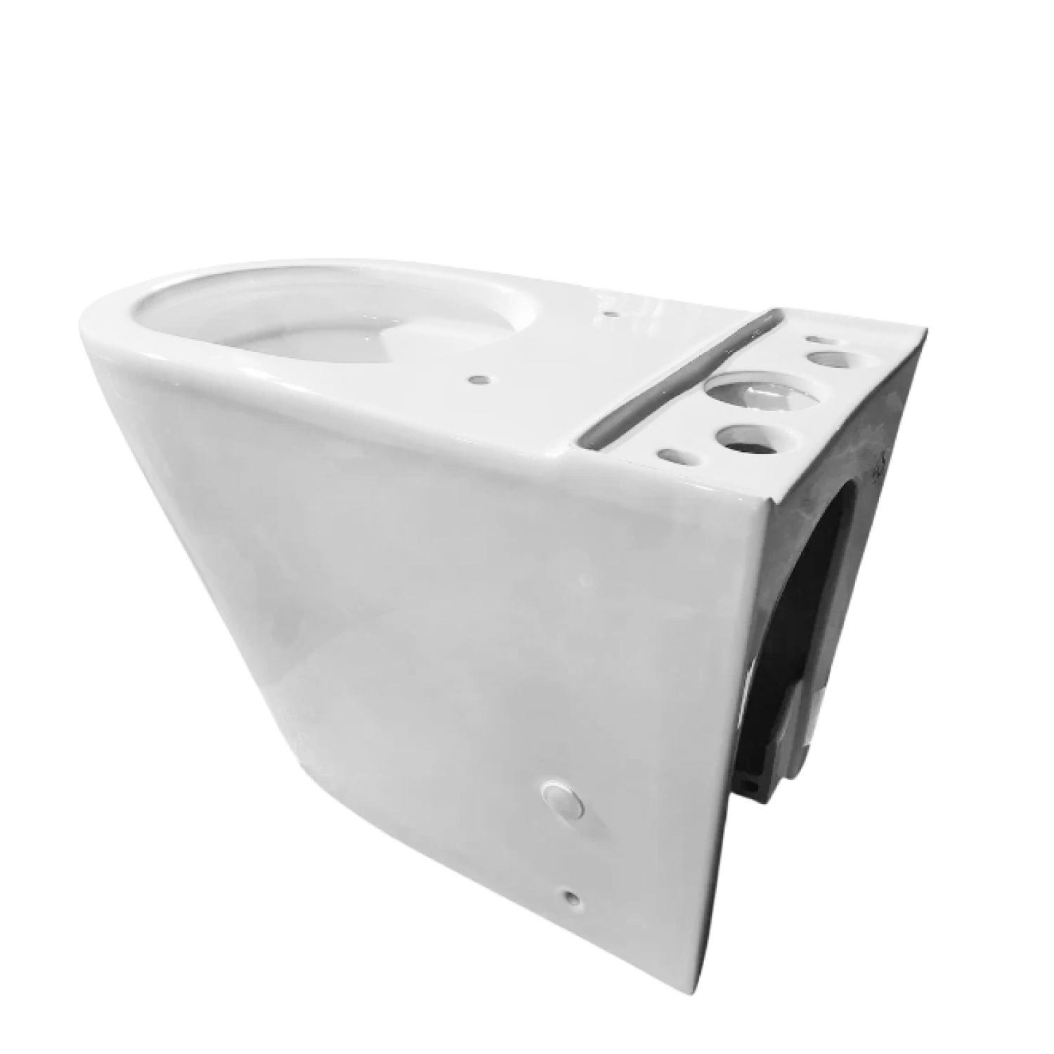 Унитаз Joki Herba JK2032017 напольный, безободковый, с сиденьем микролифт, цвет  белый